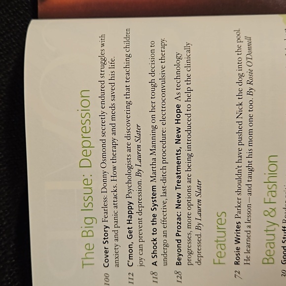 ROSIE Magazine August 2002 Donny Osmond  cover story crafts decor recipes EUC - Picture 6 of 11